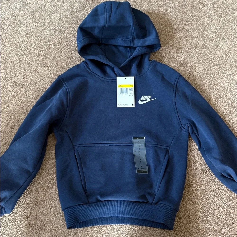 Nike Kids' Boys set of 2 small hoodies sweatshirts NWT